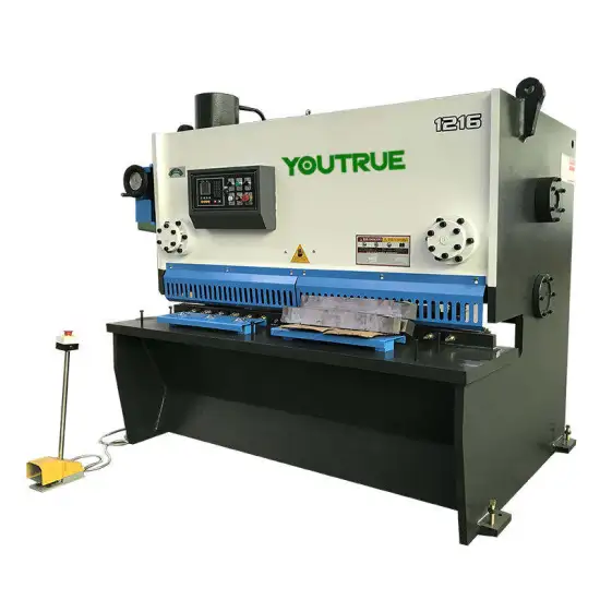 Factory Price QC12K Hydraulic Guillotine Shear Machine 12*1600mm for Metal Plate Cutting