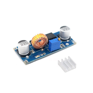 5A XL4015 CONVERTER DC-DC 4-38V a 1,25-36 V Modulo di alimentazione regolabile con dissipatore di calore