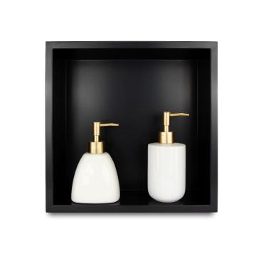 LED Lit Stainless Steel Shower Niche
