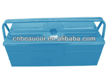 High grade quality double layer iron tool box