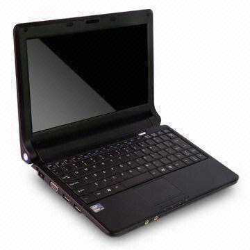 10.1-inch Netbook with N455 CPU, 1GB DDR3 RAM and 320GB SATA HDD, Supports Bluetooth and 3G