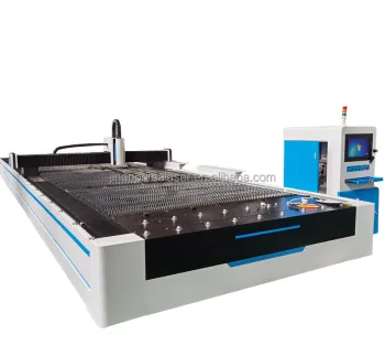 Metal Fiber Laser Cutting Machine - 3 KW for Manufacturing Plants