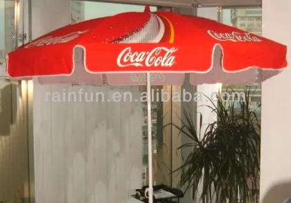 Biger your brand sun protection promotional beach umbrella