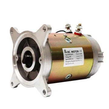Newest 2.5kw DC Horizontal Power Unit Motor with Trolley, Tailboard, and Stacking Features for Electric Cars