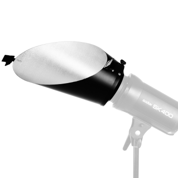 Premium Oblique Reflector Cover with Clip and Bowens Mount for Backlighting