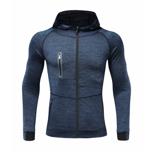 Men compression quick trying hoodies