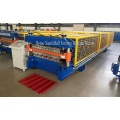 Panneau de toit en acier couleur Double Deck Machine