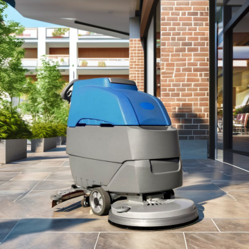 Electric Sit and Drive Rotary Automatic Ride-On Floor Washing Machine