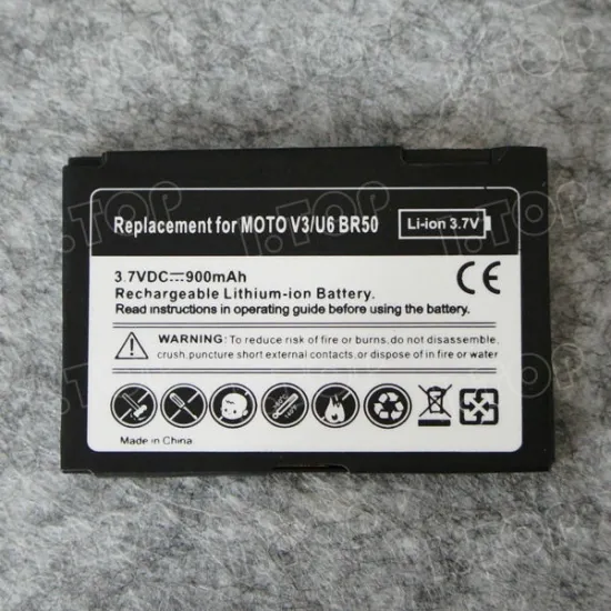 High Capacity Li-ion Battery V3 Battery for Motorola BR50