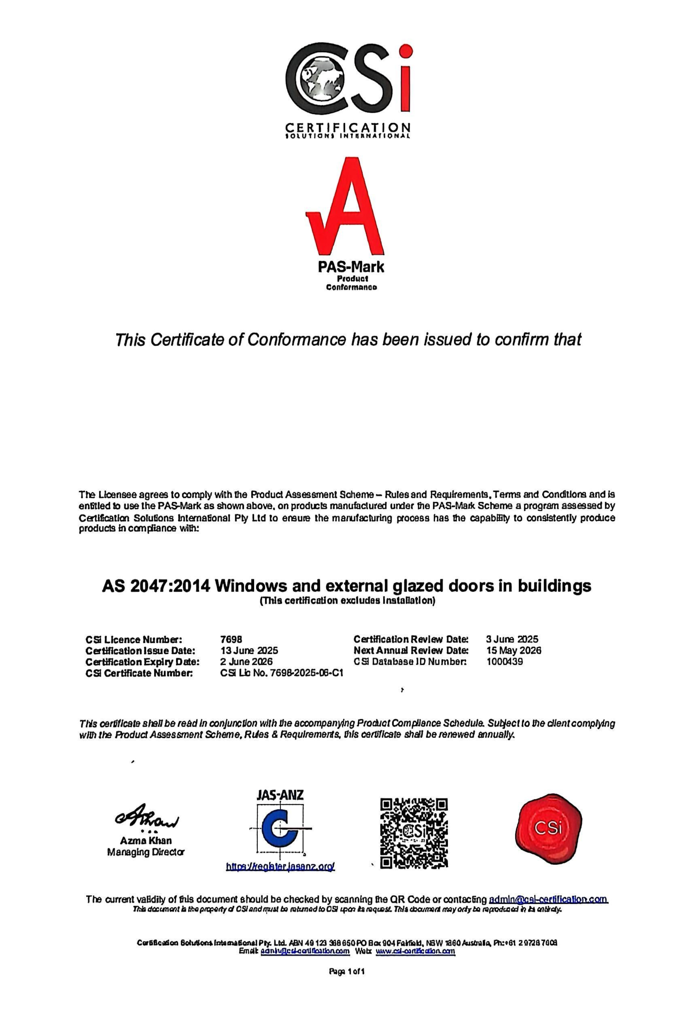 Certificado de Calificación 2