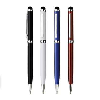 Ritz Carlton Hotel Custom Promotional Twist Steel Metal Pen with Logo