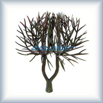 3D brown decorative natural tree trunk ,brown plastic model tree,T006-150,different size,decorative model tree