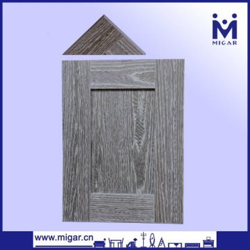 Custom design MDF veneer kitchen cabinet door KBV-03