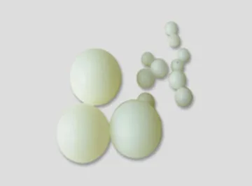 Corrosion-resistant and wear-resistant nylon rubber balls