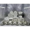 Easy to store ceramic tableware