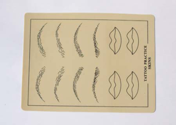 Tattoo Practice Skin Synthetic Skin Eyebrows Mouth Pattern