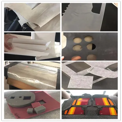 Foam Oscillating cutting machine with plotter pen