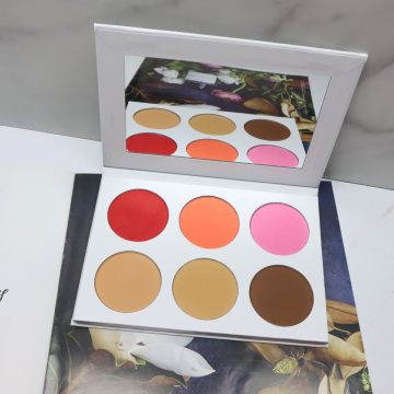 Private Label Vegan Face Cream & Blush Palette