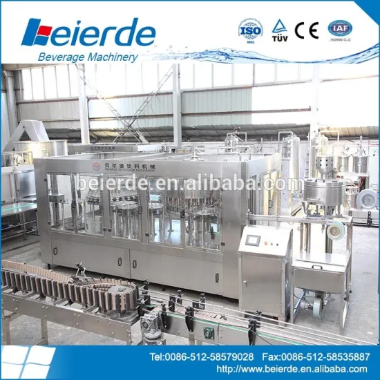 CGF series washing-filling-capping 3in1 unit