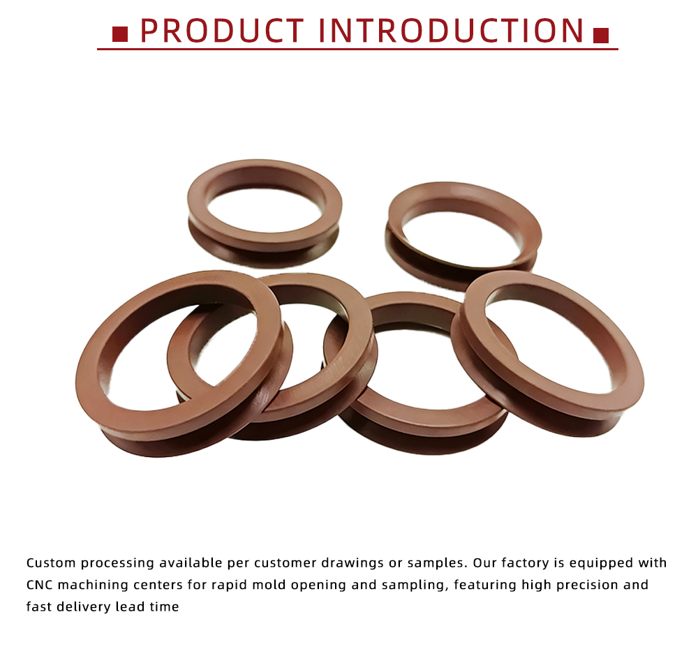 Special Brown FKM Hydraulic Sealing Gaskets x