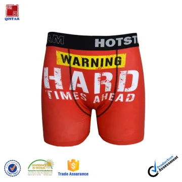Comfortable Cotton Fabric Elastic Waist Men Boxer Shorts/ Mens Underwear Sexy