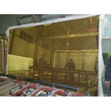 4-10 mm goldener Bronzegrau-reflektierende Glasglasglas