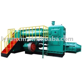 Two-stage Soil brick making machine