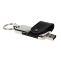 Porte-clés en métal clé USB 4 Go