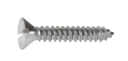 Slotted Countersunk Head Tapping Screws