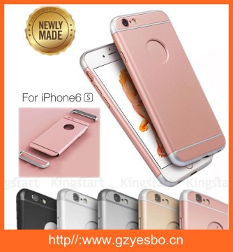 2016 Factory hot sale Ultra Thin Shockproof Hard Back Slim Hybrid Cover Case for Apple iphone 5 5S SE 6 6S 7 plus note7