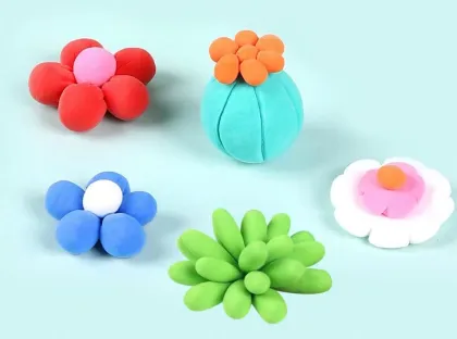 Light Plasticine Modeling Polymer Clay Air Dry Clay