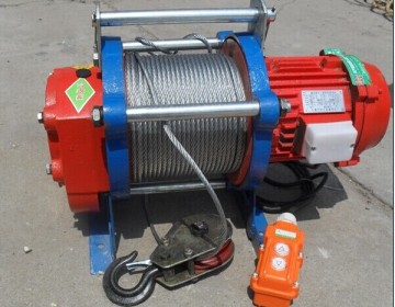 KCD Multifunctional Electric Hoist 220V 1 Ton Electric Winch