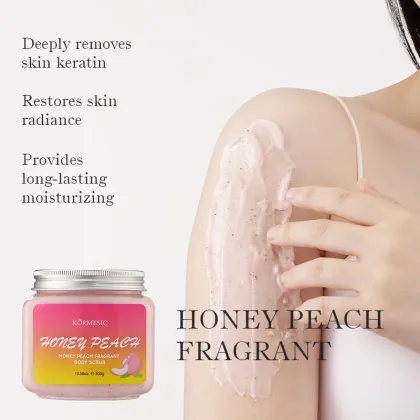 MIDUO OEM Exfoliating Moisturizing Foot Whitening Body Scrub Cream