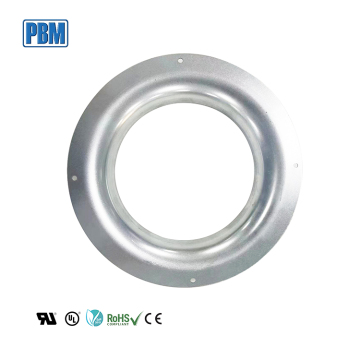 Cold Rolled Steel Centrifugal Fan Inlet Rings for Clean Room FFU Applications