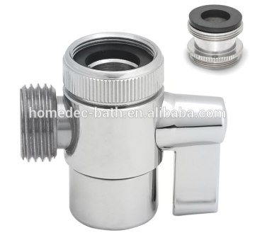 Chrome Water Ball Valve Adapter Tap water switch valve Faucet Plumbing