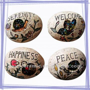 garden decoration circle animal stepping stone