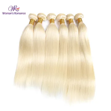 Factory wholesale Top Quality Cheap Price Grade Human Hair Weave Bundles Silky Straight Peruvian Virgin 613 Human Hair Extension
