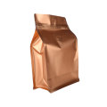 Laminated Gold Printed Standing Pouch Food Grade Packaging