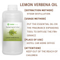 Price no atacado Lemon verbena Óleo essencial orgânico para cuidados de saúde