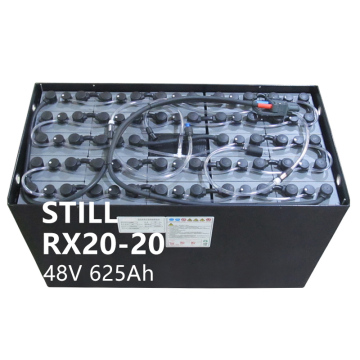 まだRX20-20 48V 625AHフォークリフトバッテリーの交換-5HPZS625