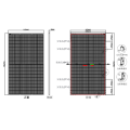 N-Type Double-Sided Solar Module ODA-108MHDBRz 510-530W