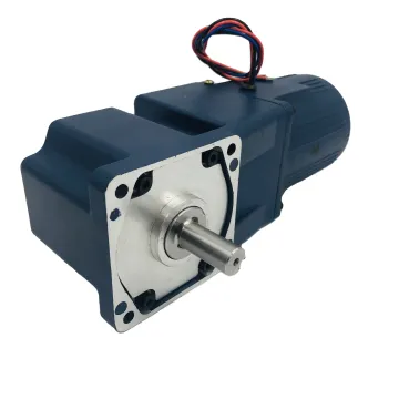 High Torque 250W AC Single Phase Gear Motor with Right Angle Gearbox