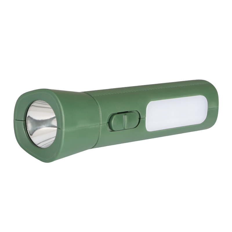 USB Rechargeable Mini Flashlight With Emergency Side Light