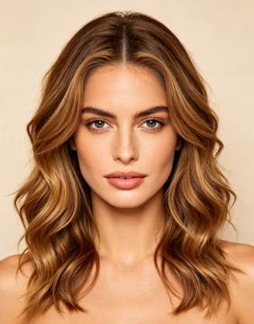 Deep Wave 4x4 Lace Closure Honey Blonde Human Hair Wig