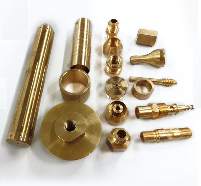 customized turning brass mechanical parts
