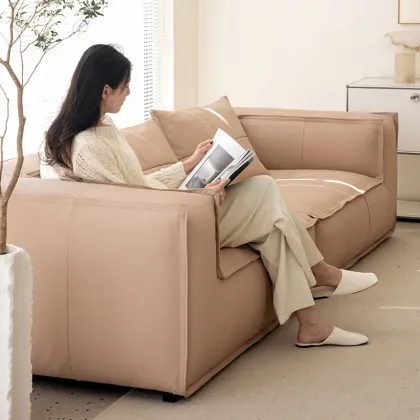 Sunday Leather Modular Sofa
