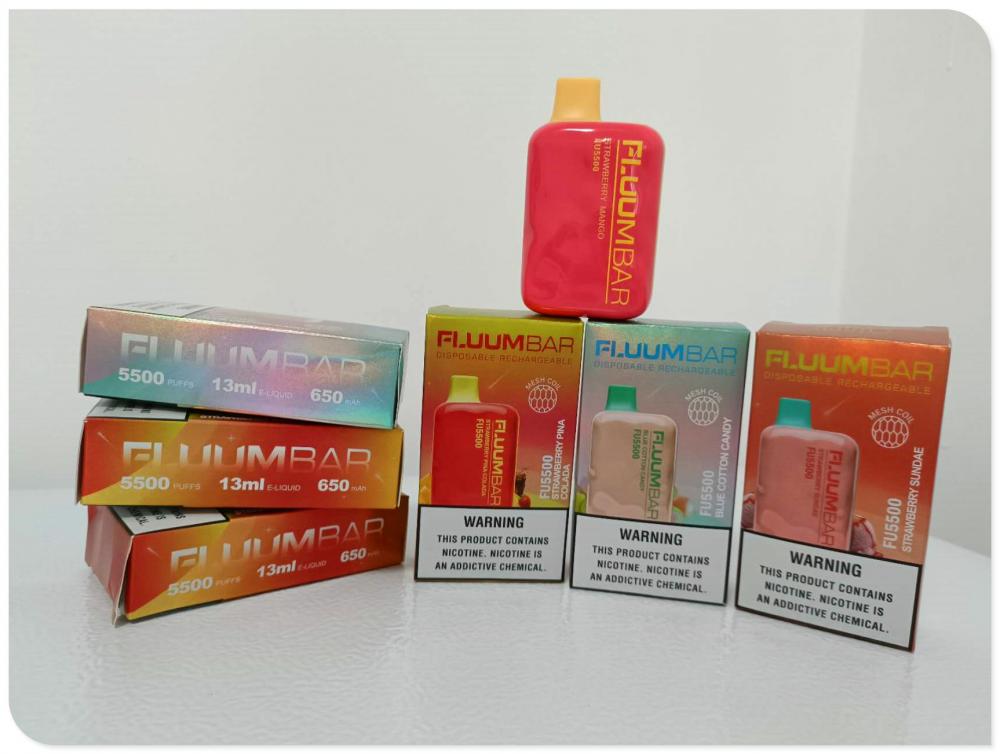 Hot Sale 5500 Puffs In Sweden Fluum Bar 5500