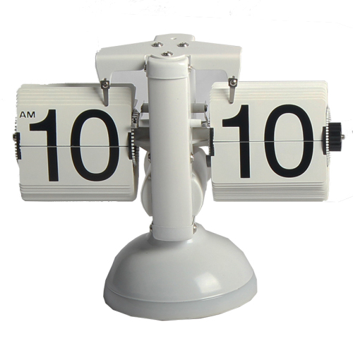 Stainless Flip Clock With Light, High Quality Stainless Flip Clock With