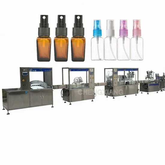 High Speed 6 Nozzles Automatic Liquid Spray Filling Machine (30ml/60ml/120ml)