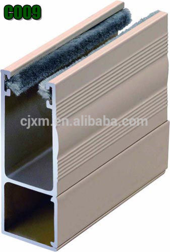 Stainless steel roller shutter guide rail